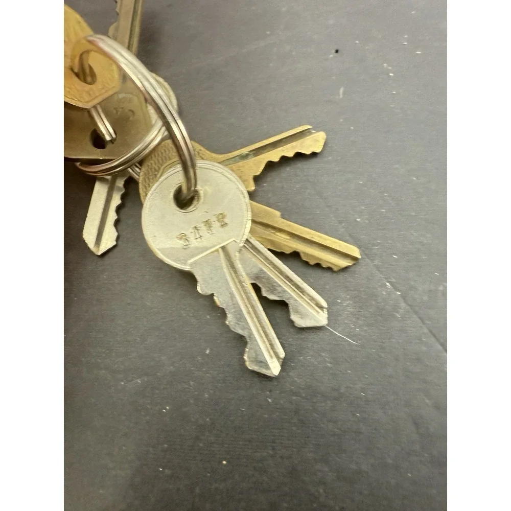 Vintage Deco Master And More Keys On Keychain